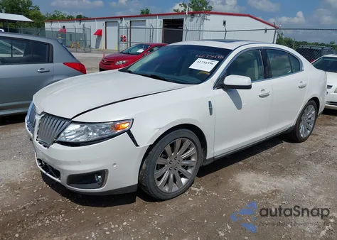 2010 Lincoln Mks Ecoboost from USA, damaged, VIN 1LNHL9FT1AG605181